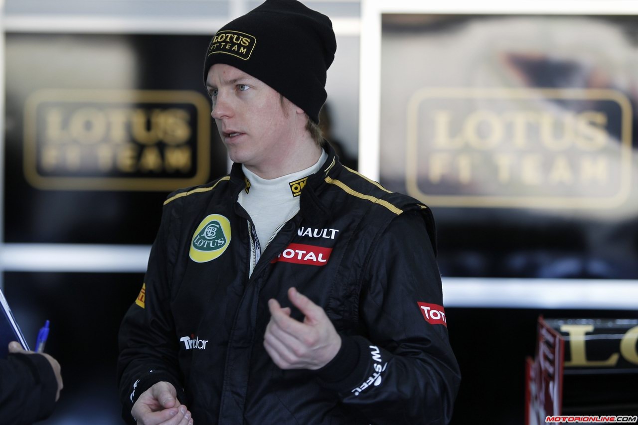 Raikkonen Test Valencia